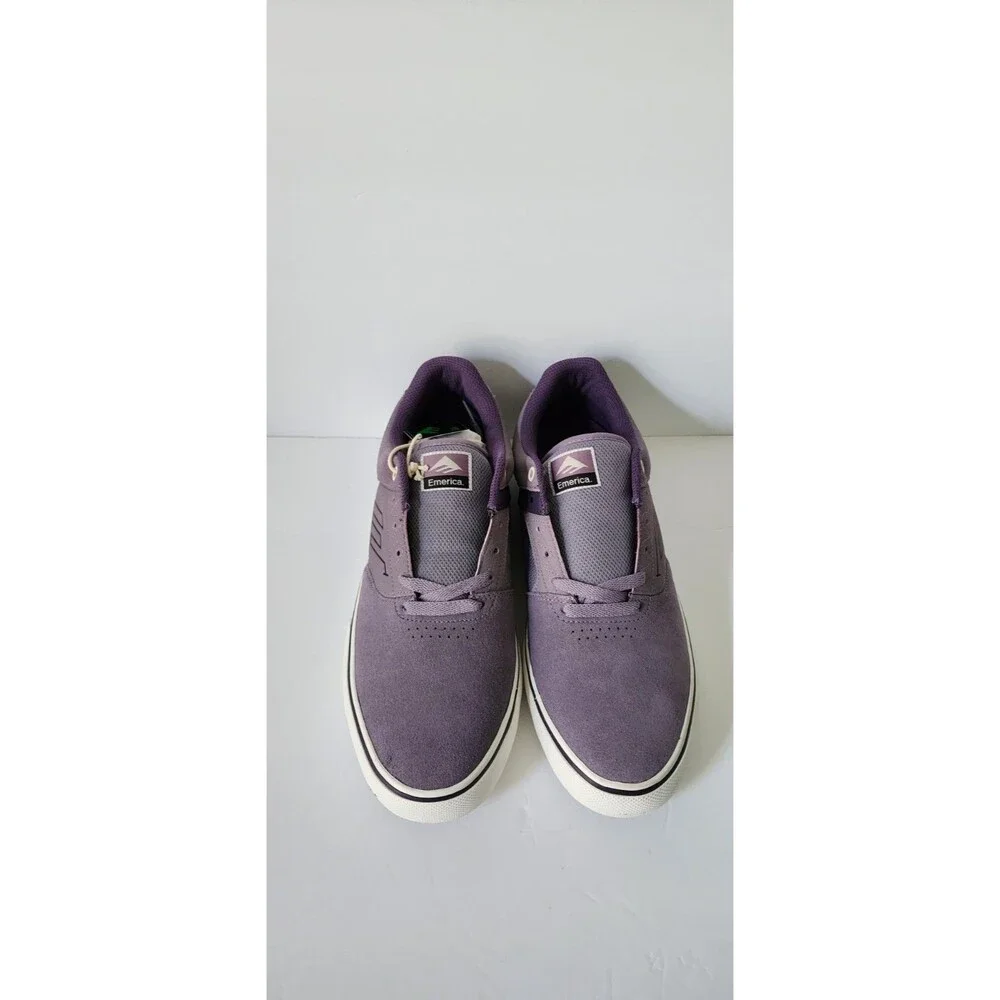 Emerica The Low Vulc Skate Shoes - Sneakers Lavender Purple New Size 11.5